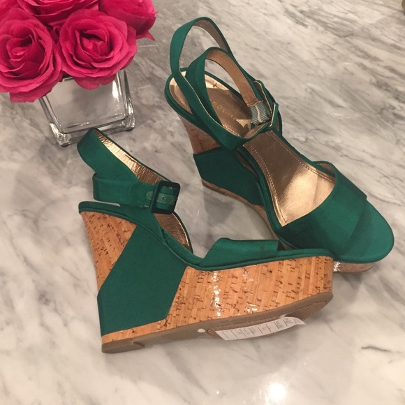 BCBGENERATION Jade Color Wedges sz. 9 - Picture 4 of 4